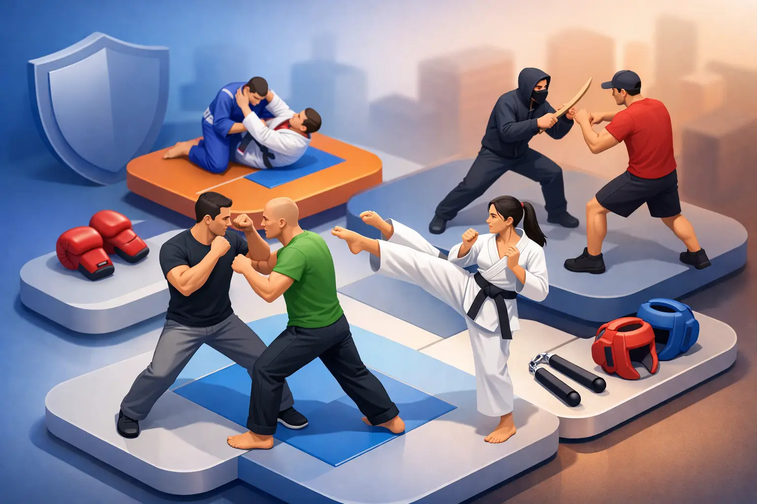 Best Martial Arts for Self Defense