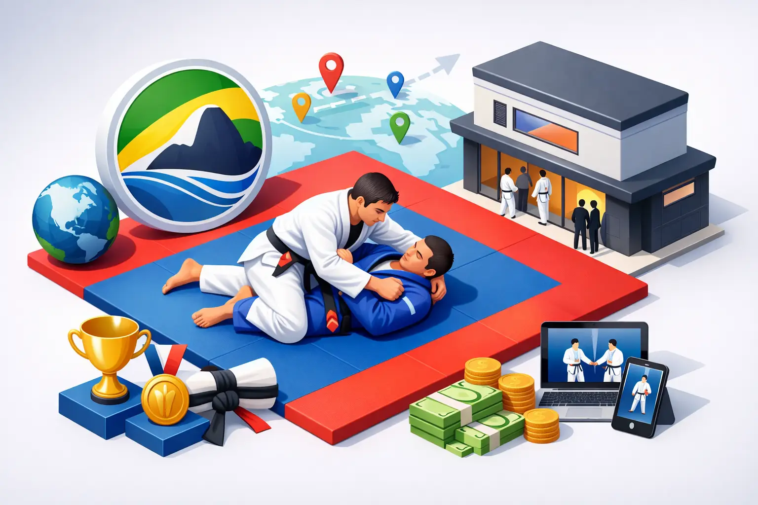 Demian Maia Jiu Jitsu Affiliation Benefits