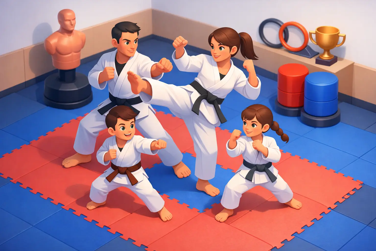 Family Martial Arts Training Benefits