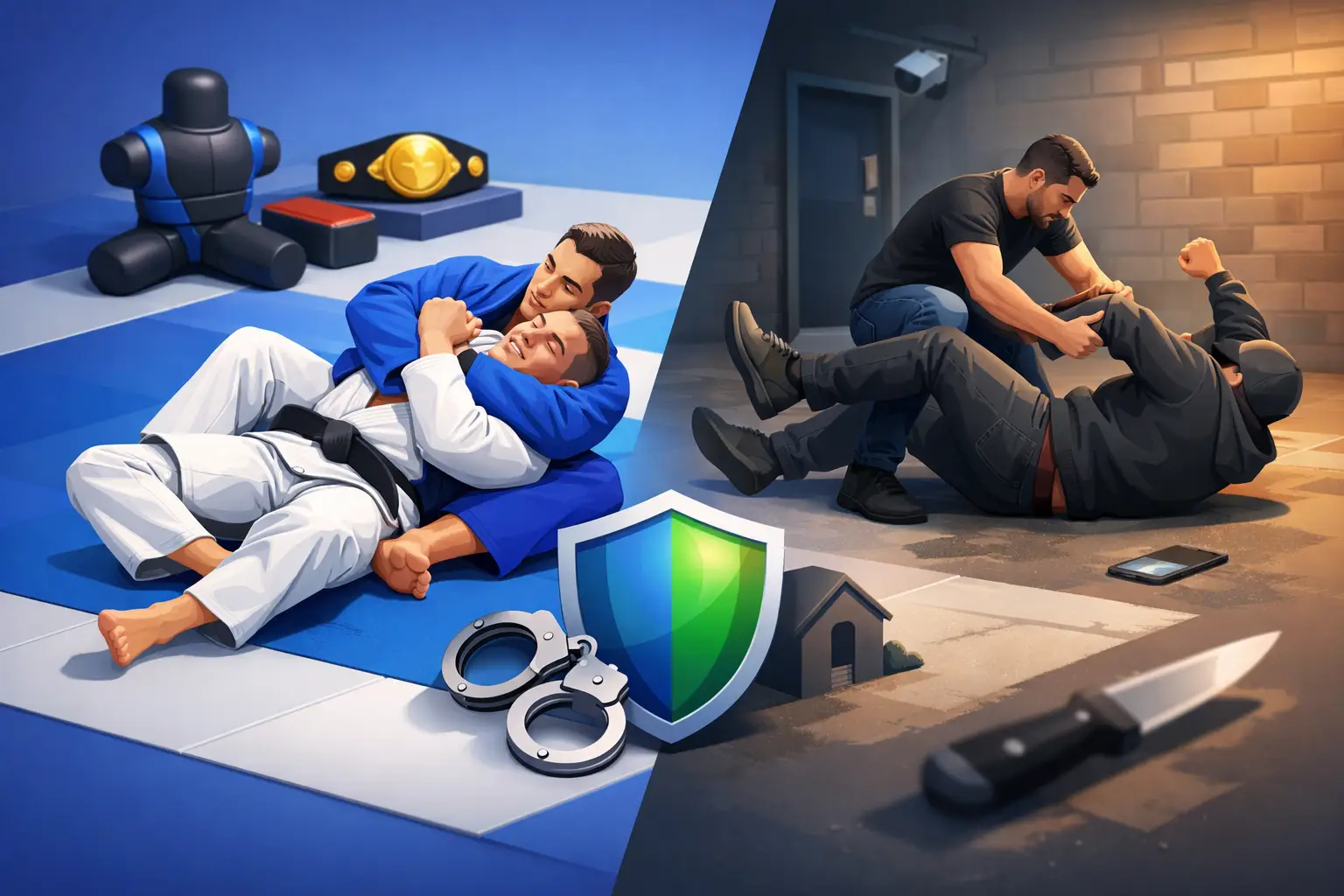 Is Brazilian Jiu Jitsu Good for Self Defense?