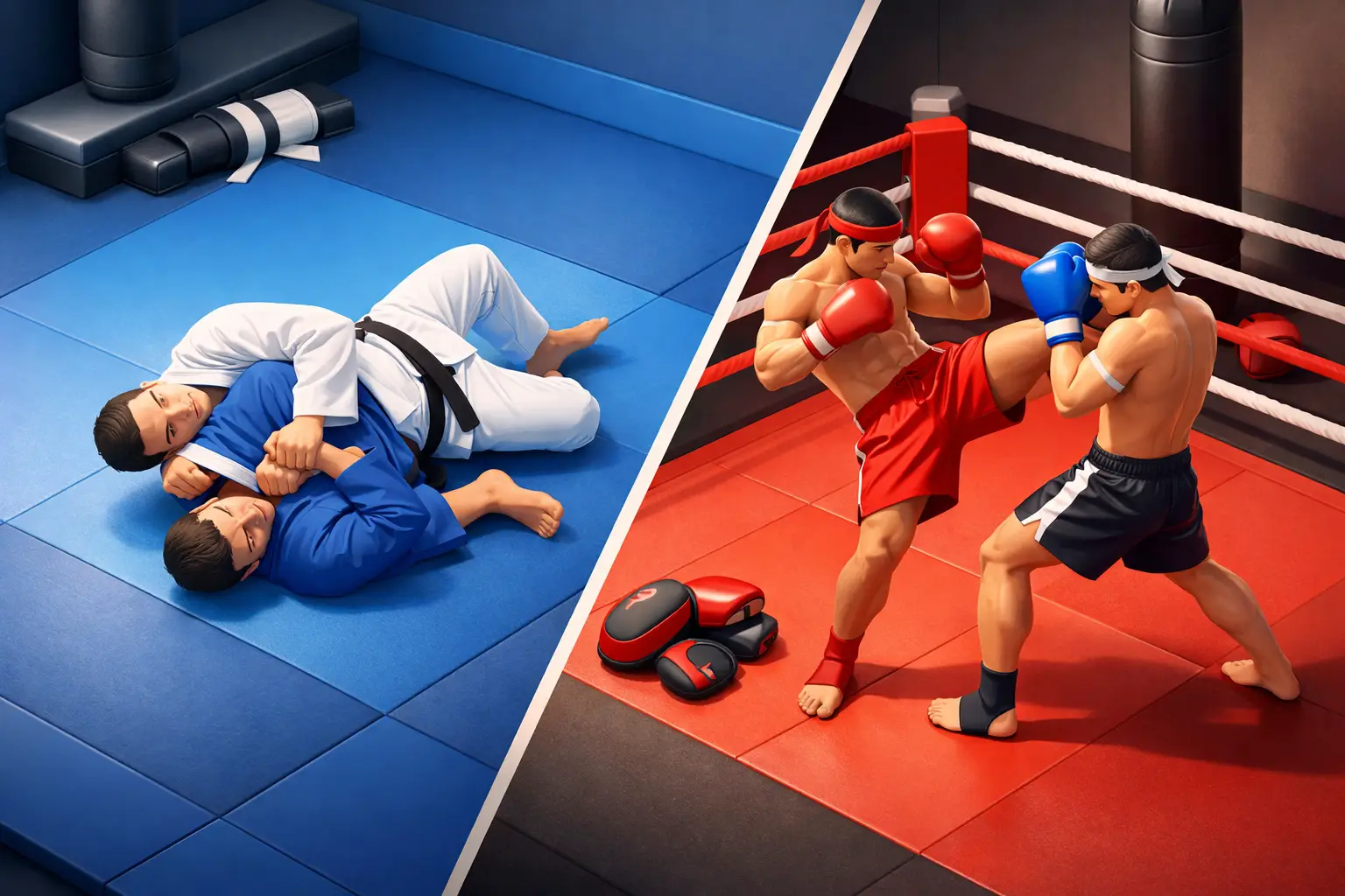 BJJ vs Muay Thai: Which Should You Start?