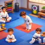 A Kids Martial Arts Discipline Improvement Example
