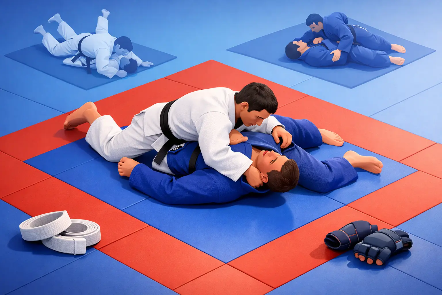 How Judo Improves BJJ Control on the Mat