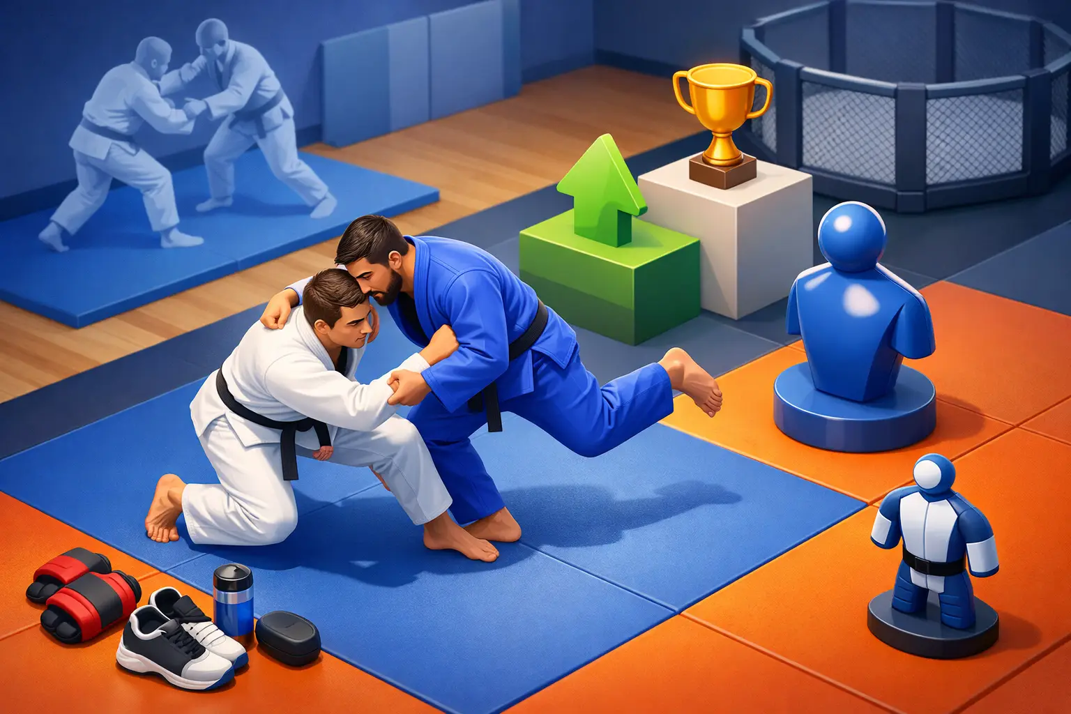 How to Improve Takedowns for BJJ with Confidence