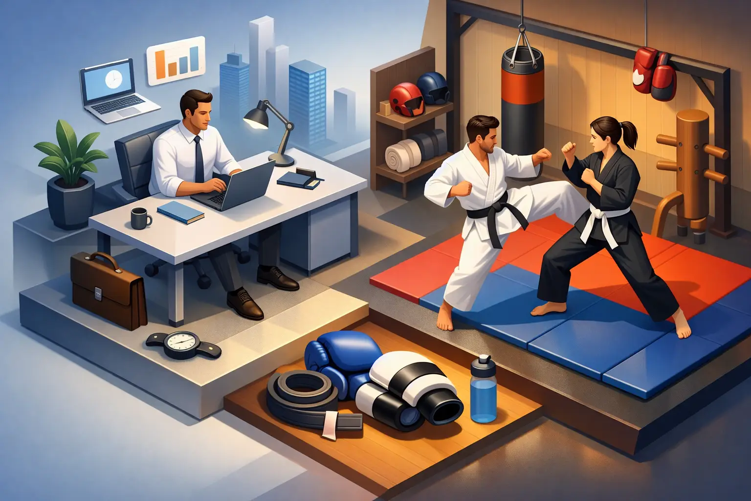 Martial Arts for Working Professionals Who Train