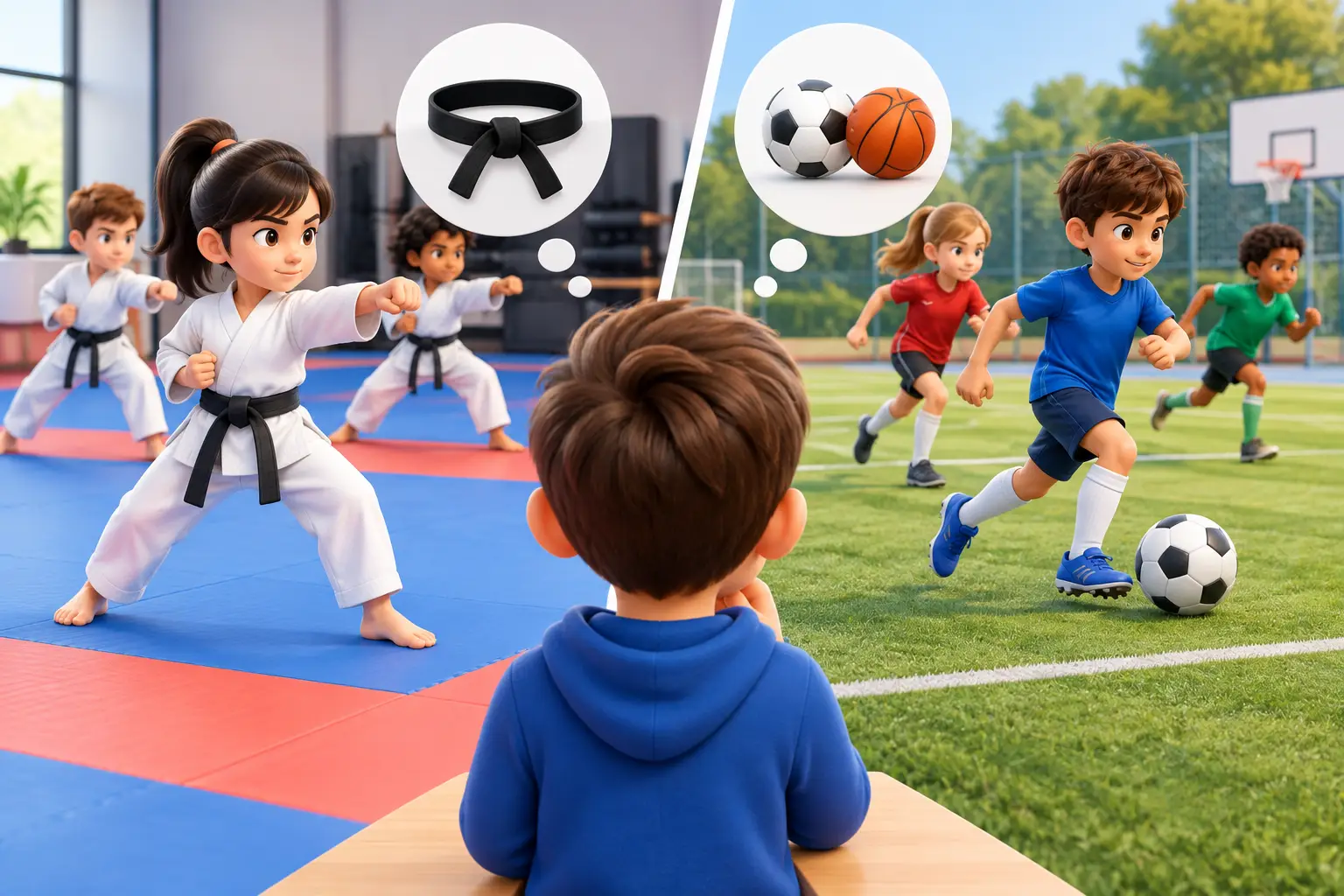 Kids Martial Arts or Team Sports for Your Child