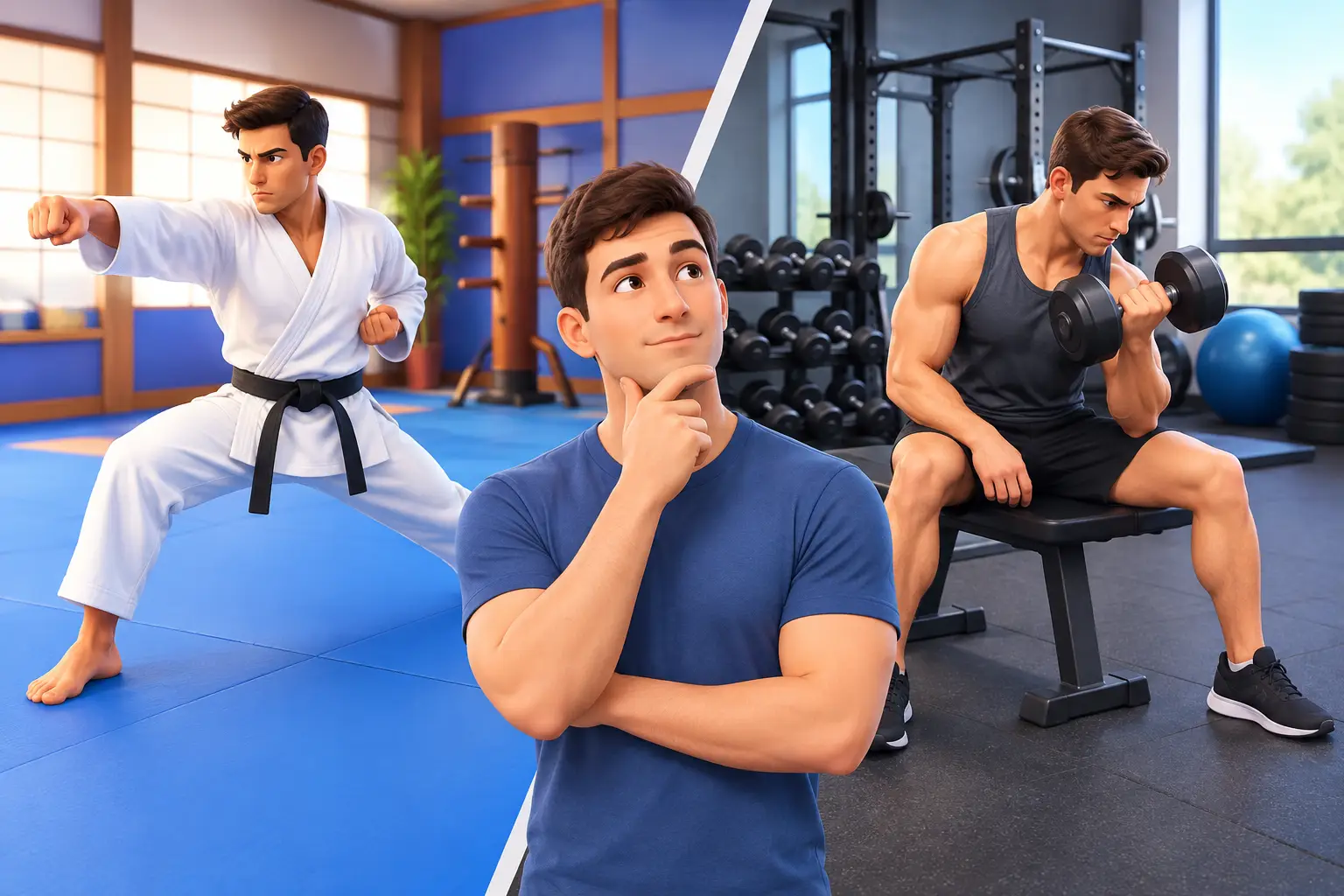 Martial Arts Versus Gym for Fitness and Confidence