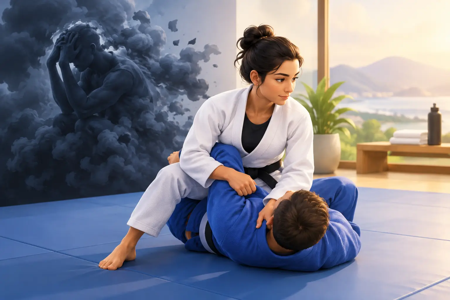BJJ for Anxiety Builds Calm Under Pressure